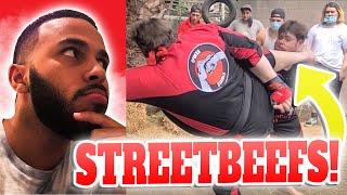 Hamlinz Reacts to Shinigami STREETBEEFS KOs [upl. by Irmgard]