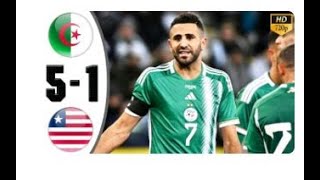 🔴ALGERIA VS LIBERIA🚨AFRICAN CUP OF NATION MOROCCO 25 QUALIFIER HIGHLIGHTS [upl. by Latimer207]