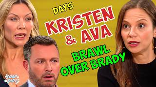 Days of our Lives Kristen amp Ava Brawl Over Brady daysofourlives [upl. by Helge882]