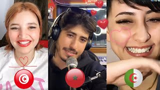 إبرا راي الطنجاوي🎙️🇲🇦 يسحر بصوته وأحاسيسه ❤️ فتاتين تونسية 🇹🇳 وجزائرية 🇩🇿 شوفو ردة فعلهم 😍🫣 [upl. by Mensch450]