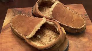 Zigzagger Mens Moccasin Slippers Memory Foam House Shoes Super comfortable [upl. by Ihsoyim]