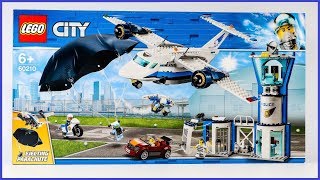 LEGO 60210 City Sky Police Air Base Speed Build [upl. by Hernandez47]