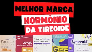 Levotiroxina Puran T4 Levoid Euthyrox Syntroid  Qual é o melhor para tratar o hipotireoidismo [upl. by Gladine]