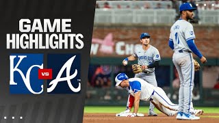 Royals vs Braves Game Highlights 92824  MLB Highlights [upl. by Romilda6]