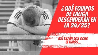 🔥LA LUCHA POR LA PERMANENCIA EN LALIGA HA COMENZADO ¿QUÉ EQUIPOS ESTÁN MÁS CERCA DE LA SALVACIÓN [upl. by Gowrie494]