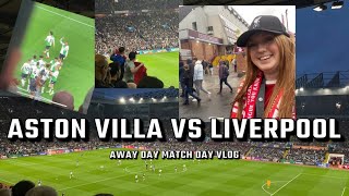 Aston Villa vs Liverpool  JURGEN KLOPP’S LAST AWAY GAME WITH LFC Away Day Matchday Vlog [upl. by Brownson194]