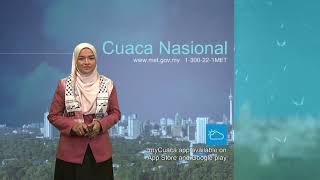 MET MALAYSIA  Laporan Cuaca 7 Mac 2024 petang [upl. by Jocelyne]