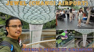 Singapore Solo Trip EP 2  JEWEL CHANGI AIRPORTSKYTRAINCANOPY BRIDGE FOGGY GARDEN [upl. by Smart]