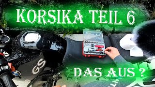 Motorradtour März 22 Teil 6 Korsika BMW R 1150 GS Kupplung gibt auf Werkstatt das Aus [upl. by Eetnod]