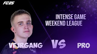 ANDERS VEJRGANG VS PROINTENSE GAME WL FC25 [upl. by Leivad424]