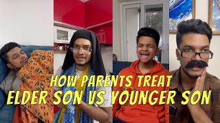 How parents treat Elder son vs Younger son  squawkrahulraj [upl. by Limay753]