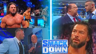 Oh  🙁 Smackdown Me Nick Eldis Ne Yeh Kya Kerdiya  Roman Ke Saath  fat  Gyi  Full highlights [upl. by Chrysler669]