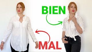 7 FORMAS DE VESTIR CORRECTAMENTE UNA BLUSACAMISA PLAYERA QUE DEBES SABER [upl. by Cathe455]