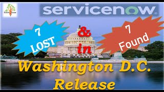 Lets Explore Washington II 7 Lost amp 8 Founds  Washington DC ServiceNow [upl. by Adnilak]