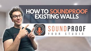 How To Soundproof Existing Walls [upl. by Ondrej]