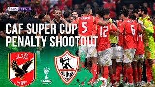 Al Ahly EGY vs Zamalek EGY  CAF SUPER CUP Penalty ShootOut HIGHLIGHTS  092724  beIN SPORTS [upl. by Mariette]