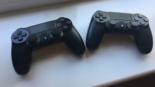 PS4  Dualshock 4 amp Dualshock 4 V2 Comparison HD [upl. by Hughett]