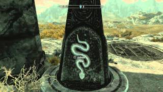 SKYRIM Secret Stuff  World Symbol Pillars amp 1 to Destruction [upl. by Yemrots]