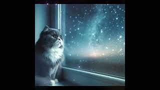 Relaxing music for catsrelieve stress and anxietyrelaxing harp music with cat purring sounds [upl. by Ellenid382]