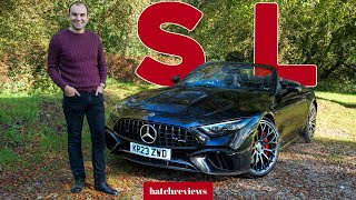 MercedesAMG SL 2024 review  batchreviews James Batchelor [upl. by Torey]