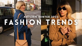 THE KEY FASHION TRENDS 2023  What to wear and how to style  AUTUMN WINTER [upl. by Hendricks264]