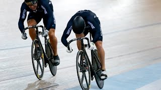 Mens Sprint Gold Final  Track Cycling World Cup  Cambridge New Zealand [upl. by Amata]