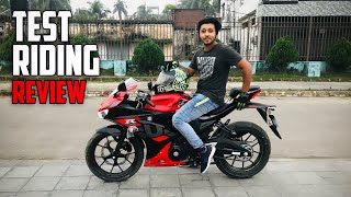 Suzuki GSX R150CC Dual ABS 2020 🔥 Test Riding Review [upl. by Cicero]