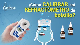 ¿Cómo CALIBRAR mi REFRACTÓMETRO de BOLSILLO [upl. by Wootan]