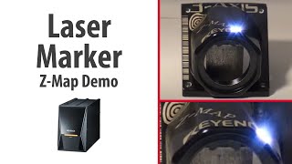 Laser Marker  ZMap Demo  KEYENCE MD Series [upl. by Yttel181]