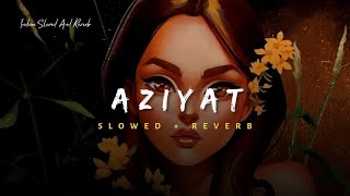 Aziyat  Pratyush Dhiman Song  Slowed And Reverb Lofi Mix [upl. by Eserehs]