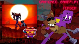 Funkshift at Freddys CANYONED Gameplay teaser  FNF DSaF mod [upl. by Losse]