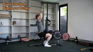 Lat Pulldown amp Seated Row Machine [upl. by Montfort]