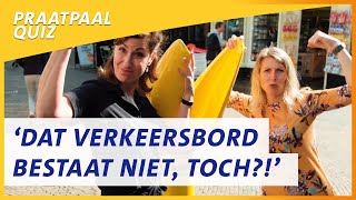 quotDat verkeersbord bestaat niet tochquot  ANWB PraatpaalQuiz 2 [upl. by Ramsdell]