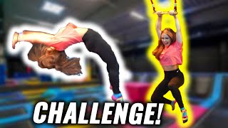 CHALLENGES in der TRAMPOLINHALLE gegen Dima  DAILY VLOG 268 [upl. by Fernandes33]