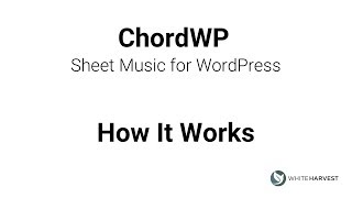 Song Lyrics and Chords for WordPress [upl. by Yendirb]