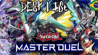 YuGiOh Master Duel Deck List Callibregado e FoguetteBorreload and RokketBR [upl. by Morril860]