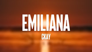 Emiliana  CKay Lyrics Video 💶 [upl. by Penn]