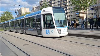 Paris  Tramway De Paris  Ligne T3b  Tramway T3b Île de France Mobilités RATP  paris FRANCE [upl. by Eerot]