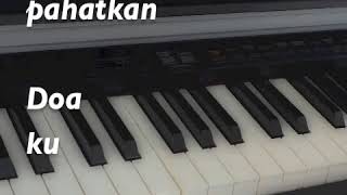 Kekasih DevoteesPiano Cover  Lirik by Afeeffatini [upl. by Vevina]