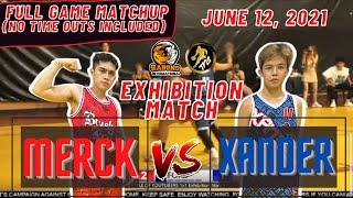 Merck vs Xander Ford Basketball Matchup  June 12 2021 [upl. by Rodenhouse956]