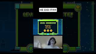 He BEAT It shorts npesta geometrydash [upl. by Ut851]