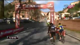 Strade Bianche 2014  Final Kms  San Gimignano › Siena [upl. by Perlman]