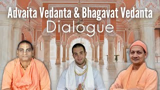 Advaita Vedanta amp Bhagavat Vedanta Dialogue  Sarvapriyananda Swami amp Gaudiya Vaishnavas [upl. by Tawney]