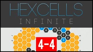 Hexcells Infinite Walkthrough  World 4  44 Puzzle [upl. by Hahnke585]