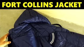 Fort Collins Navy Jacket with Detachable Hood from Myntra  Unboxing amp Review [upl. by Mowbray893]