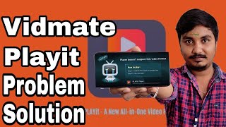 How to play playit video in MX player 2022 Vidmate video Playit problem solutiontamiltechspy [upl. by Yllib]