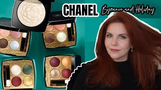 CHANEL BYZANCE  Baroque quad  White Pearl highlighter [upl. by Anenahs]