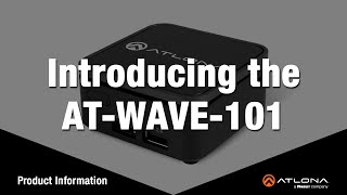 Introducing the ATWAVE101 Wireless Presentation System [upl. by Anirrok]