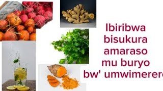 IBIRIBWA 8 BIFASHA UMUBIRI GUSUKURA AMARASO [upl. by Allissa987]