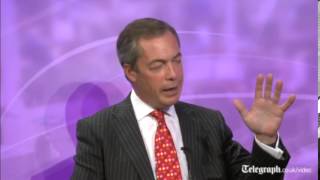 Peter Oborne interviews Nigel Farage [upl. by Rogerson]